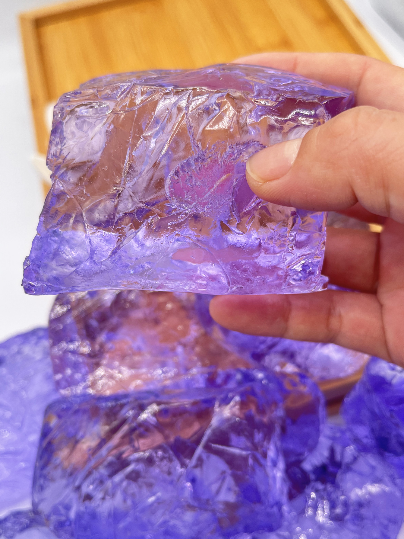 100G Jelly Wax Purple Wholesal - Candle Making Raw Material Wholesale 评论和价格