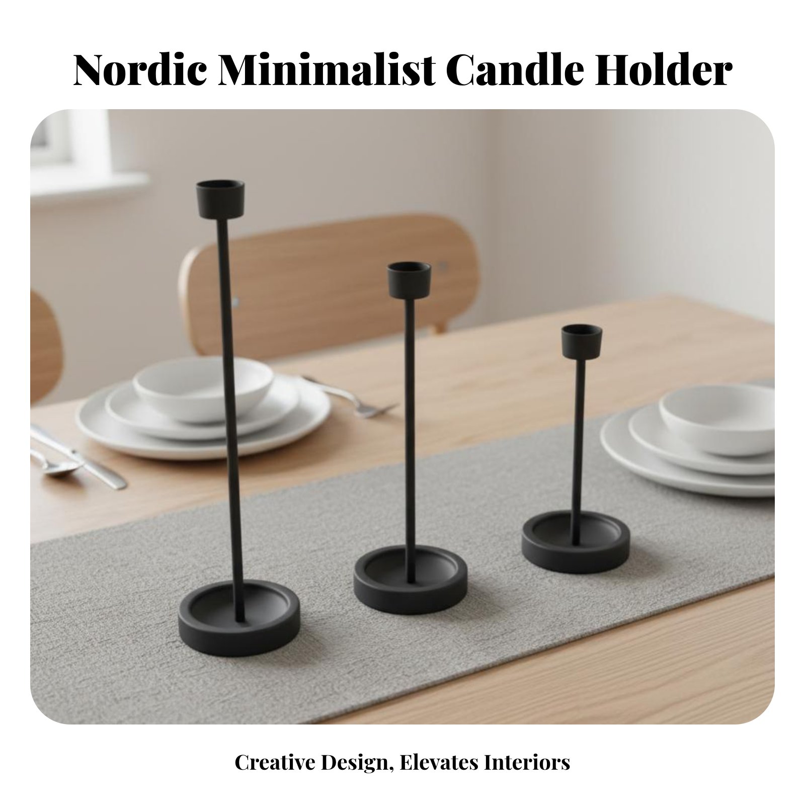 Vintage Nordic Candle Holder,  - Paraffin Candle Wax 评论和价格