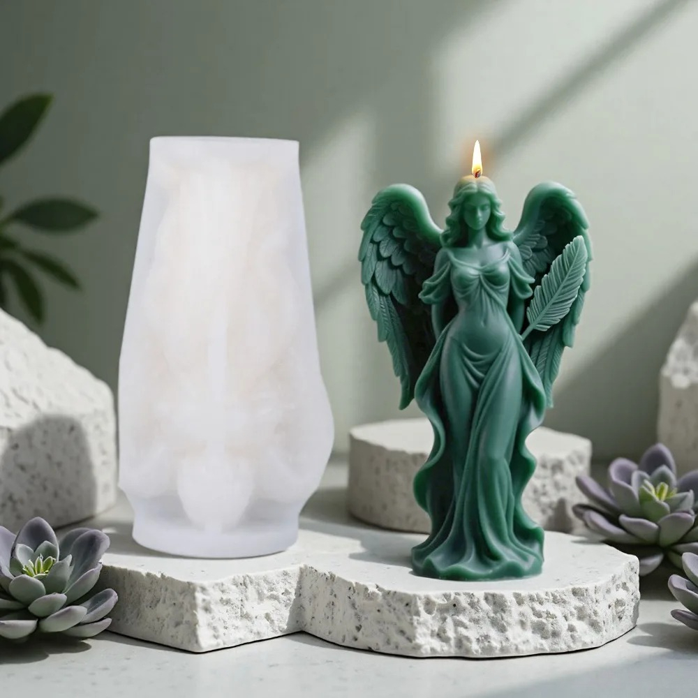 Wings Goddess Scented Silicone - Candle Making Reno 评论和价格