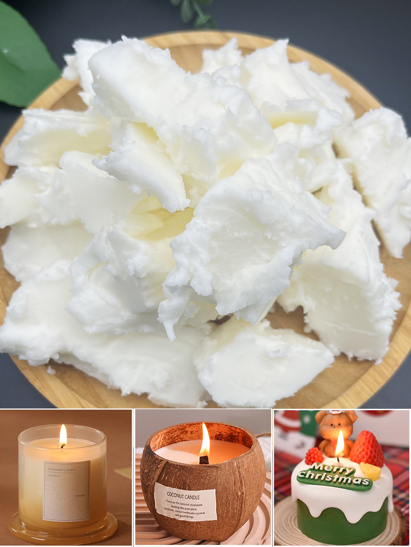 50/100/200G Natural Coconut Wa - Candle Making Raw Material Wholesale 评论和价格