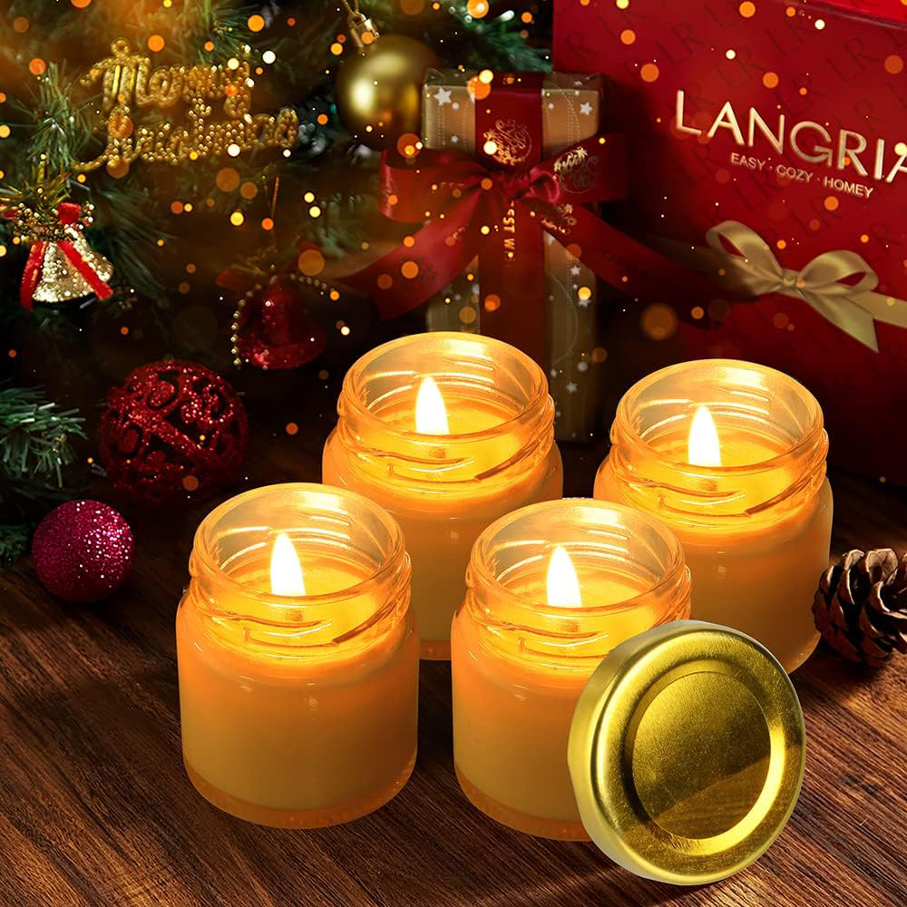 Small Glass Jars with Lids, 1. - Candle Making Jars With Lids 评论和价格