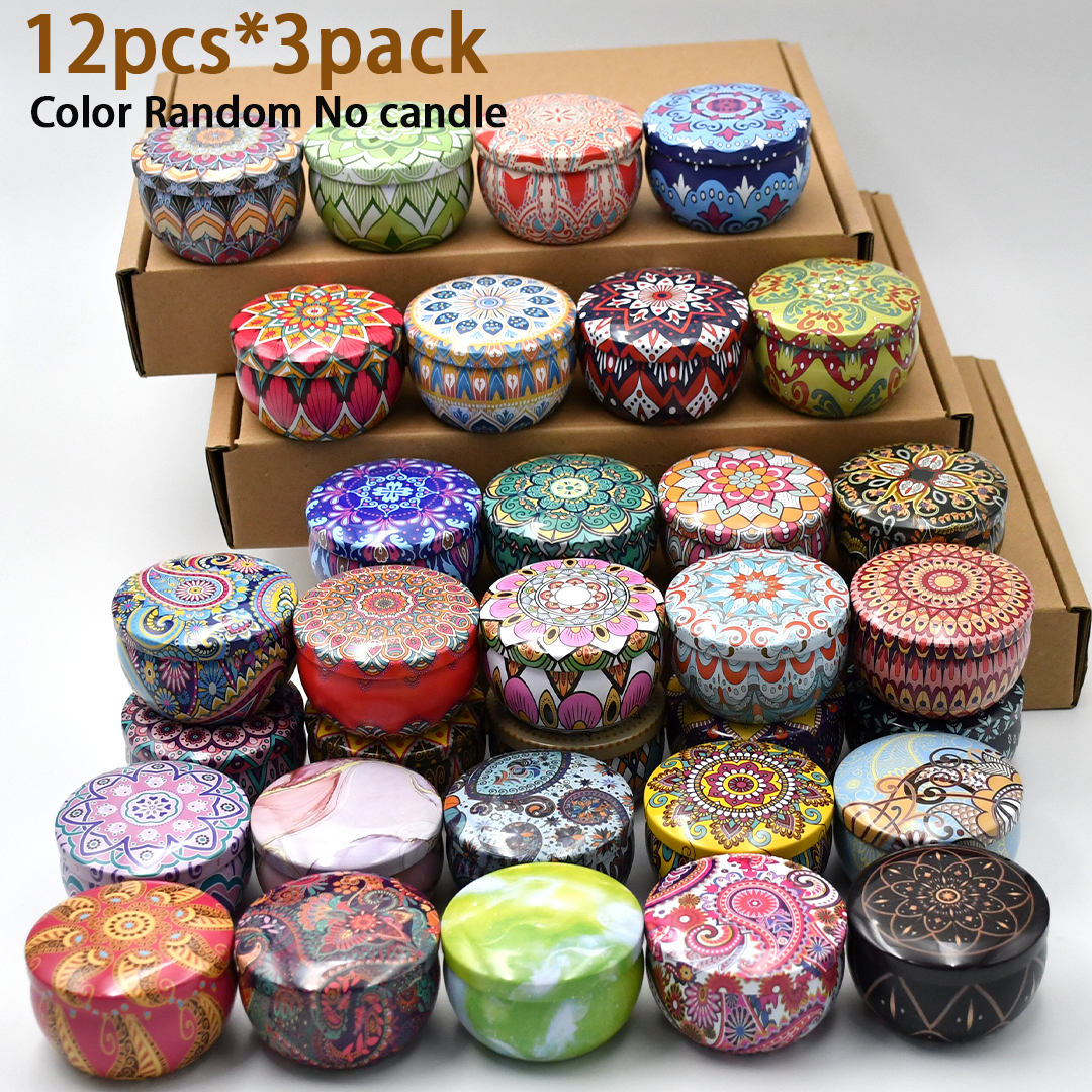 36pcs Metal Candle Jars with L - Candle Making Jars With Lids 评论和价格