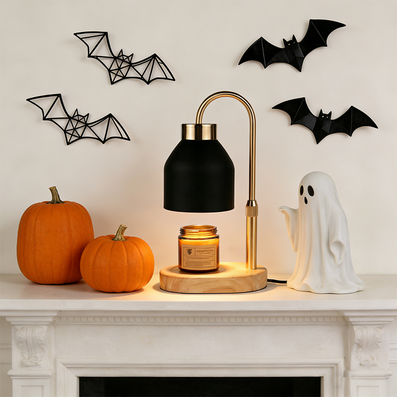 Black Candle Warmer Lamp with  - Paraffin Candle Wax 评论和价格