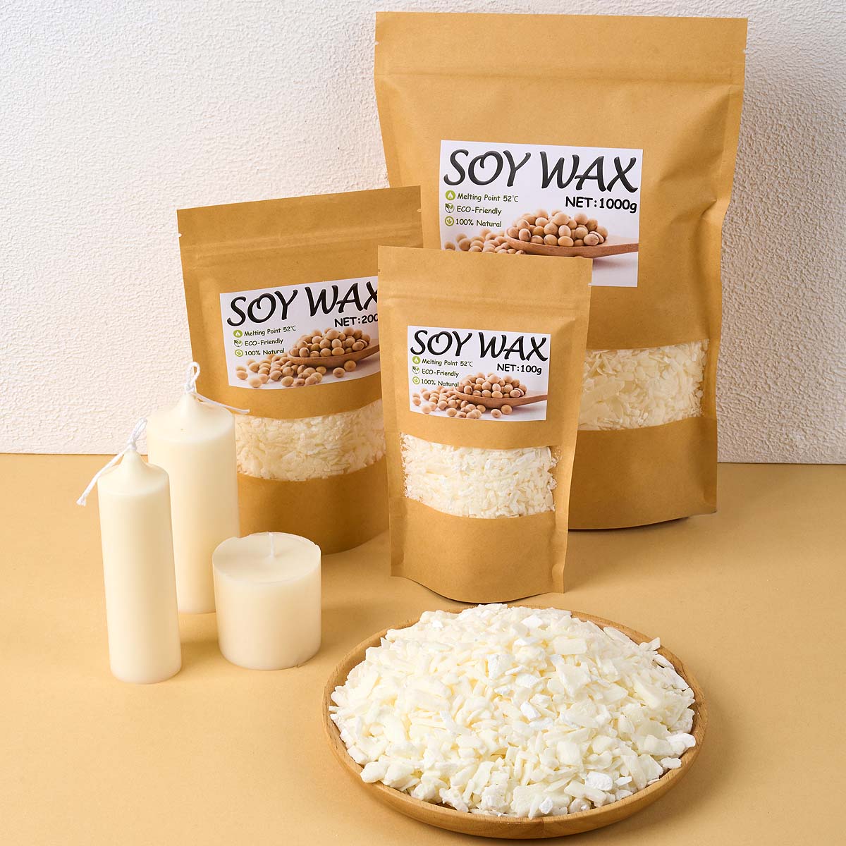 1 Pounds Pure White Soy Wax Fo - Candle Making Scents 评论和价格