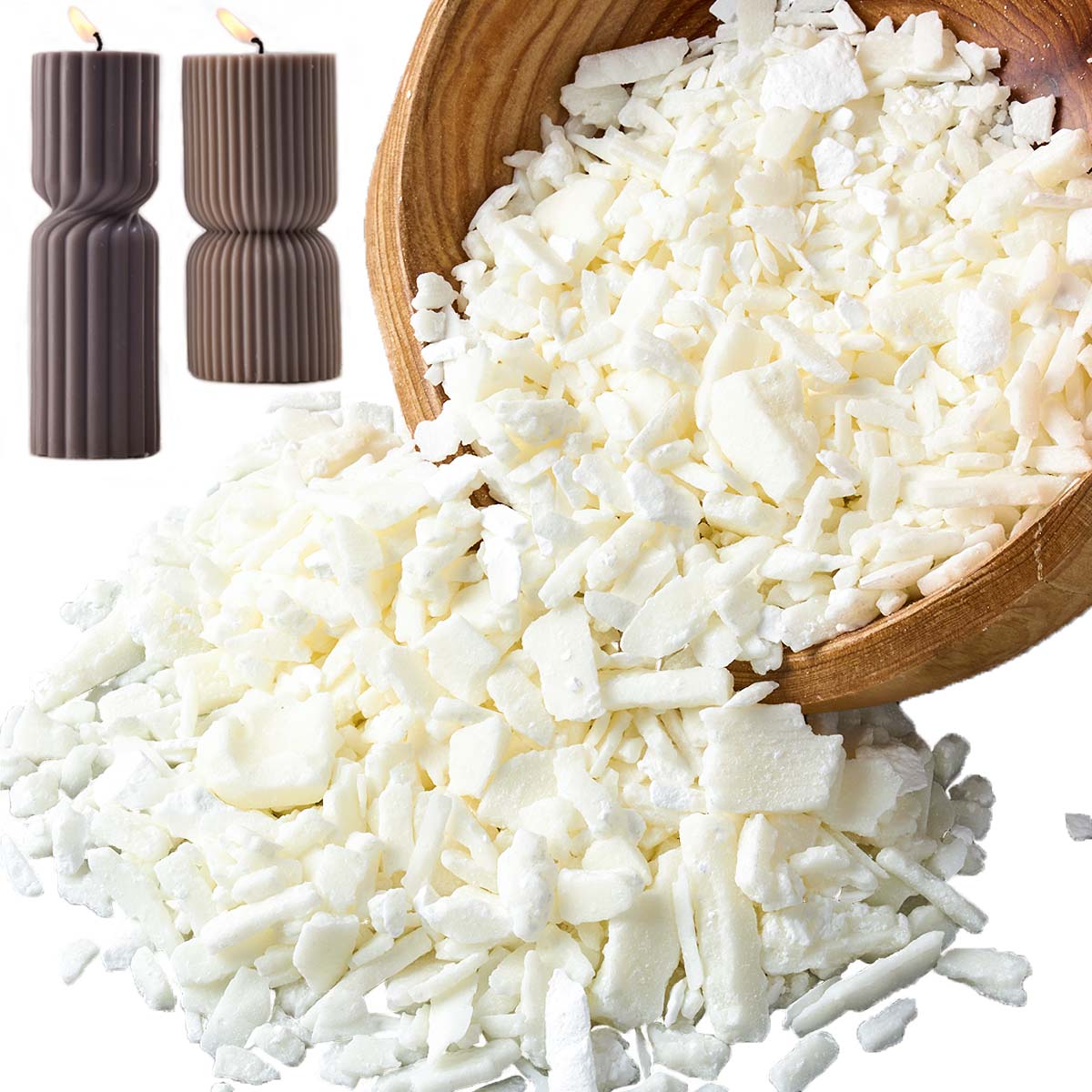 1 Pounds Pure White Soy Wax Fo - Candle Making Scents 评论和价格