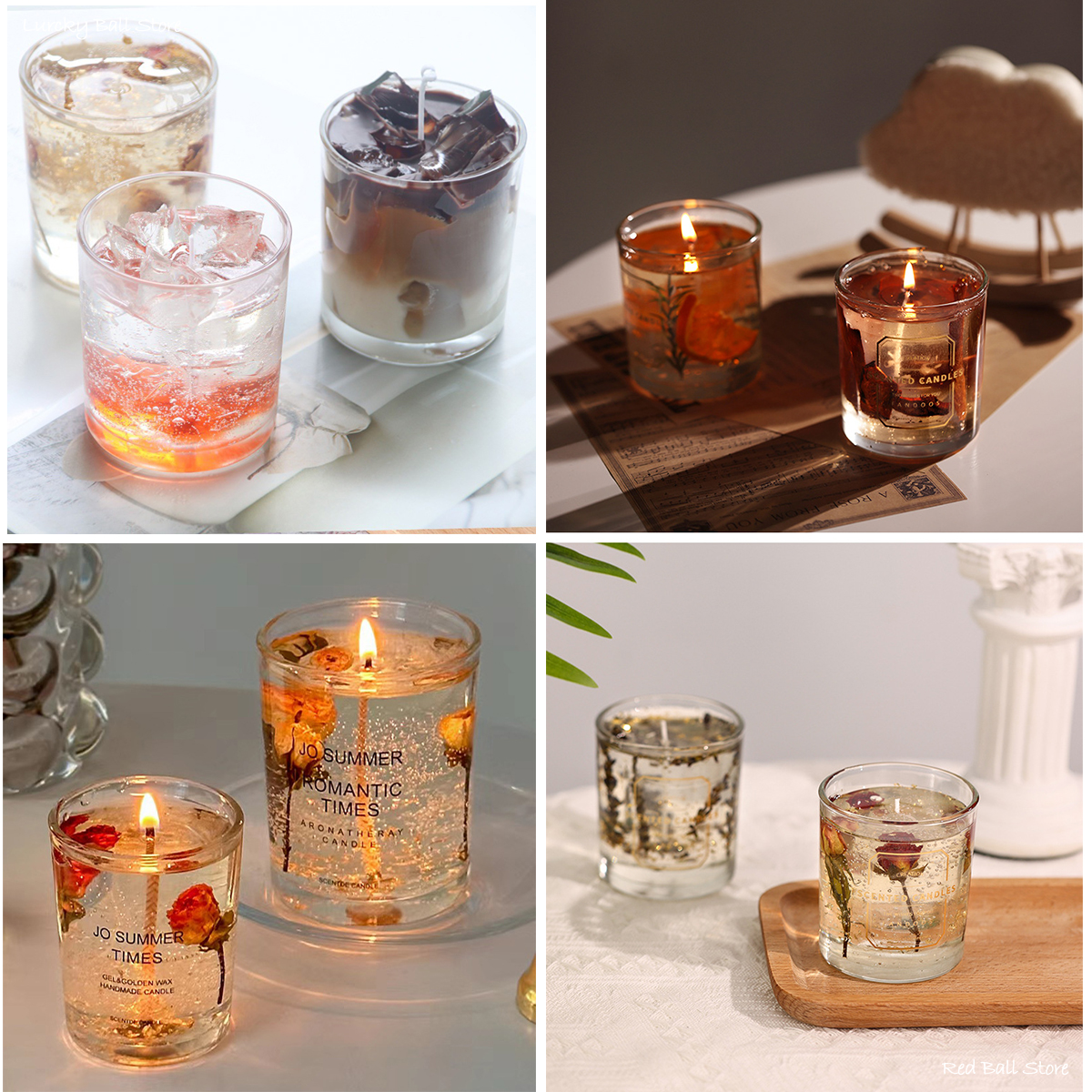 100G Jelly Wax Wholesale DIY H - Candle Making Raw Material Wholesale 评论和价格
