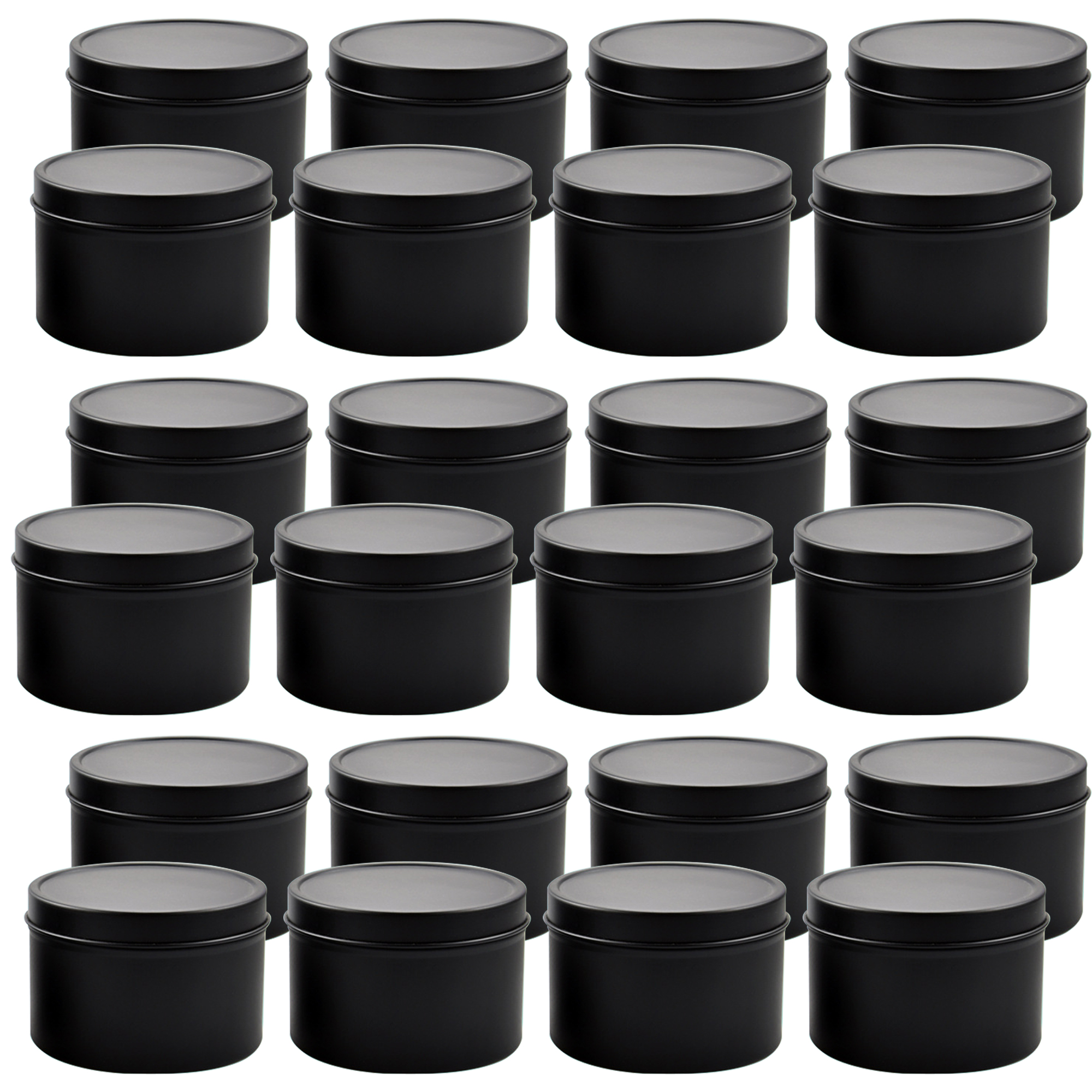 4oz/ 8oz Candle tins with lids - Candle Making Jars With Lids 评论和价格