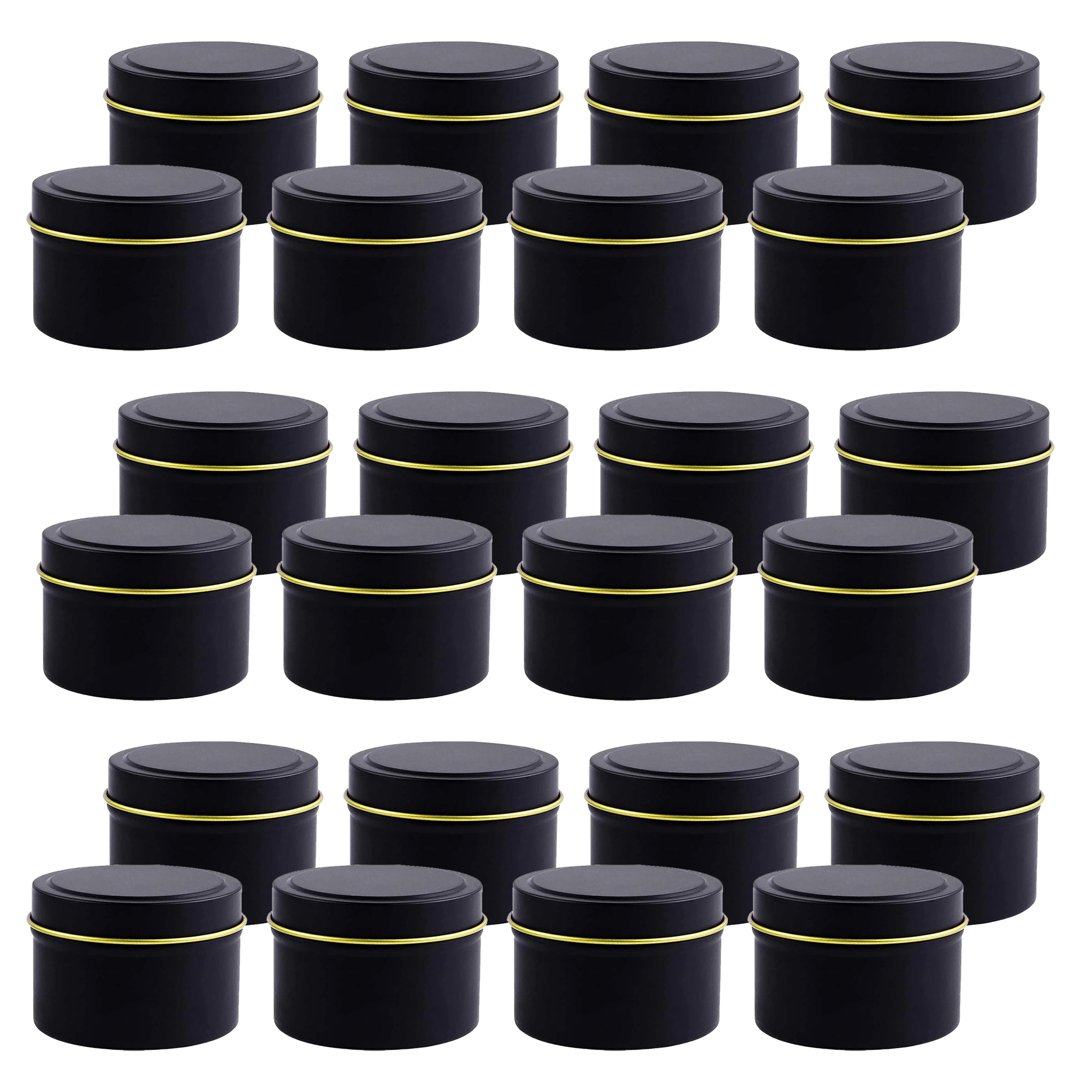 4oz/ 8oz Candle tins with lids - Candle Making Jars With Lids 评论和价格