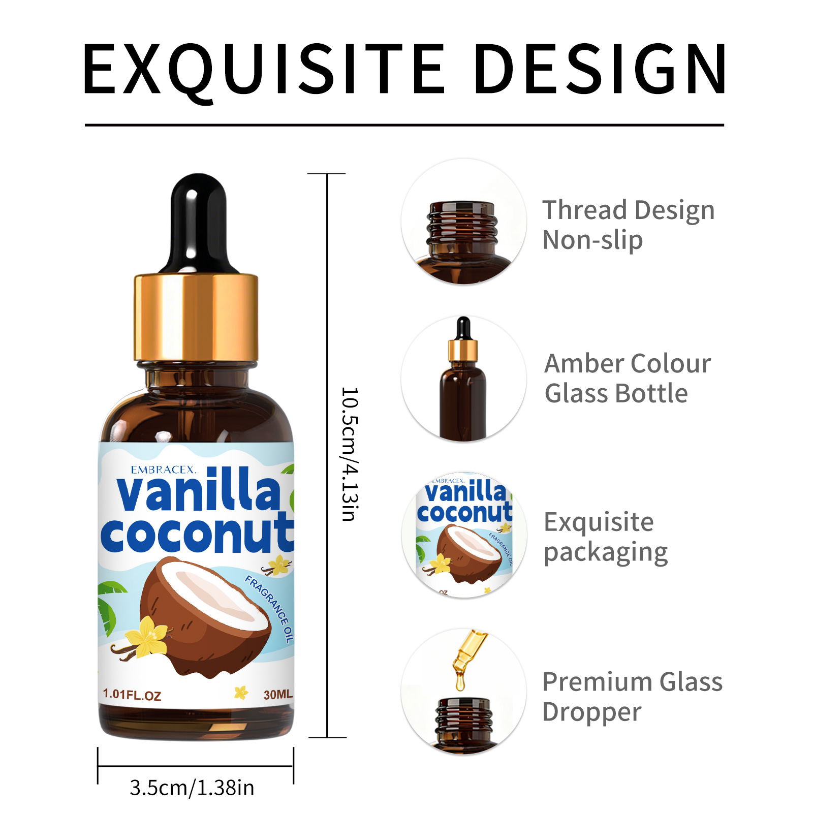 30ml Vanilla Coconut Essential - Candle Making Scents 评论和价格