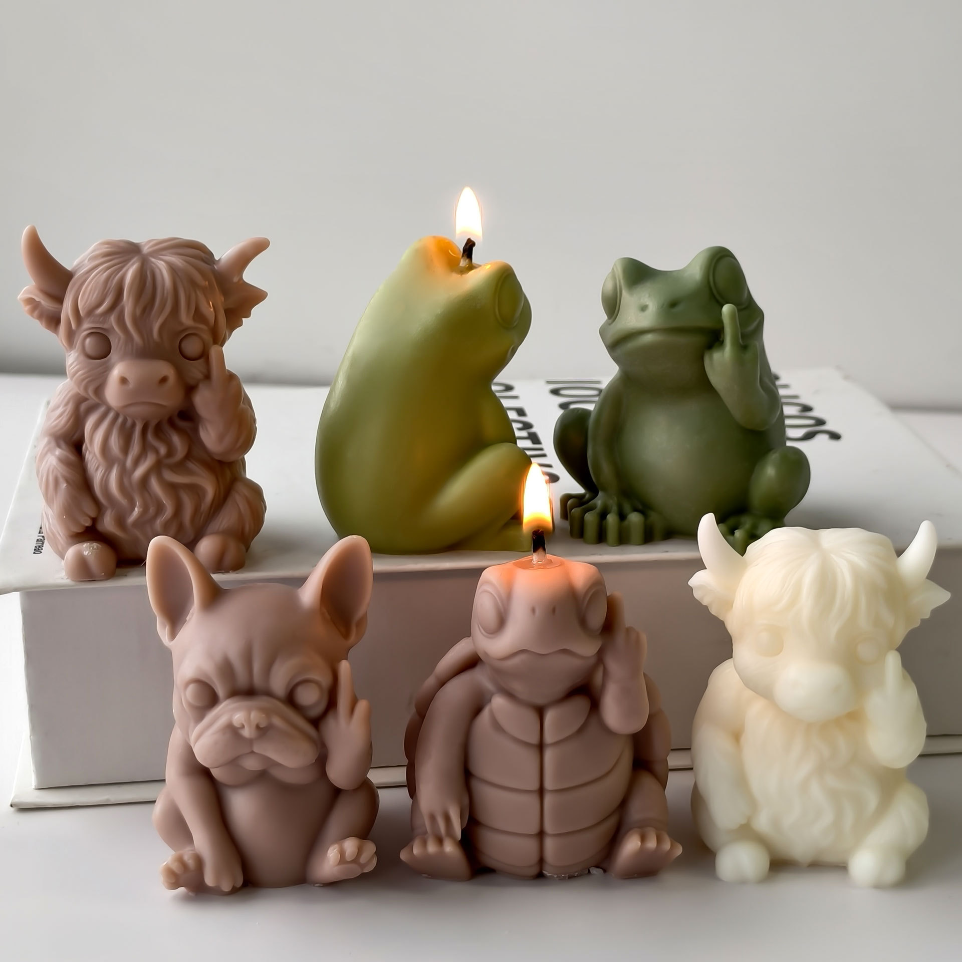 3D Animal Candle Silicone Mold - Candle Making Reno 评论和价格