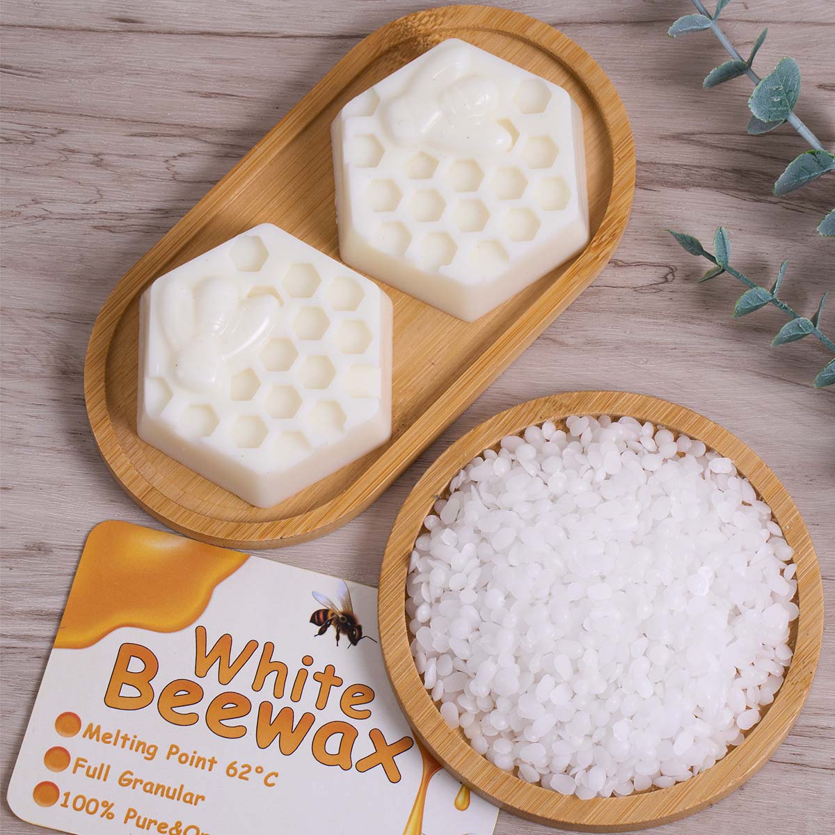 White Beeswax Pure Natural Gra - Candle Making Scents 评论和价格