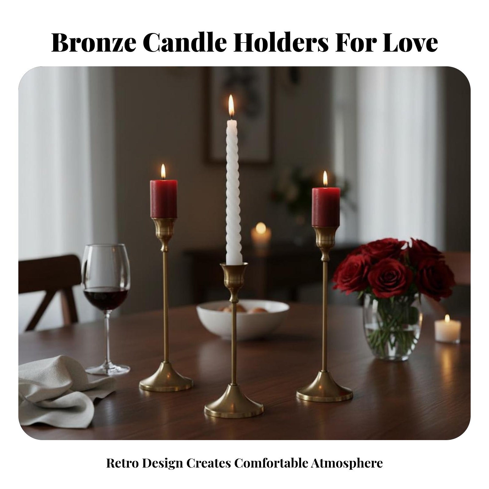 Copper Candle Holder, Retro Ca - Paraffin Candle Wax 评论和价格