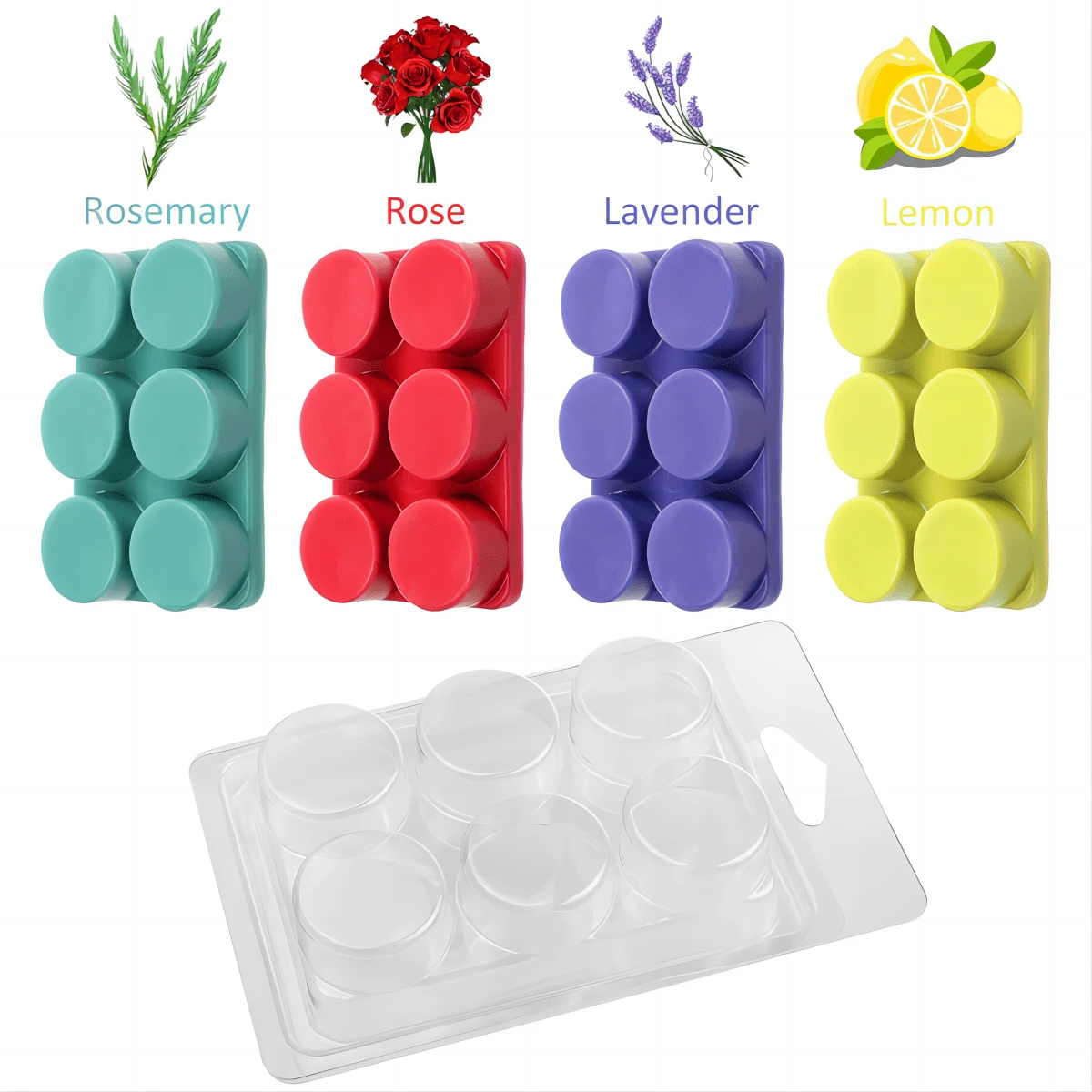 10pcs Wax Melt Mold, Wax Melt  - Candle Making Reno 评论和价格