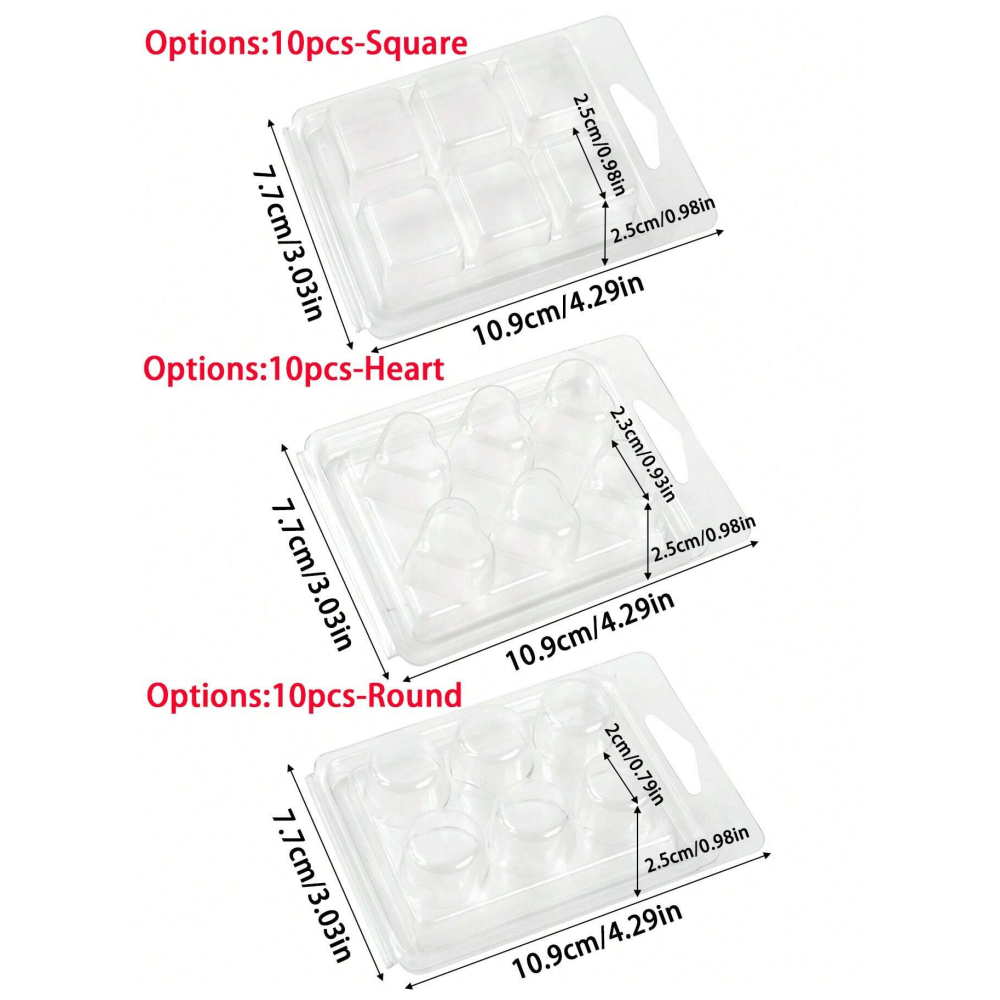 10pcs Wax Melt Mold, Wax Melt  - Candle Making Reno 评论和价格