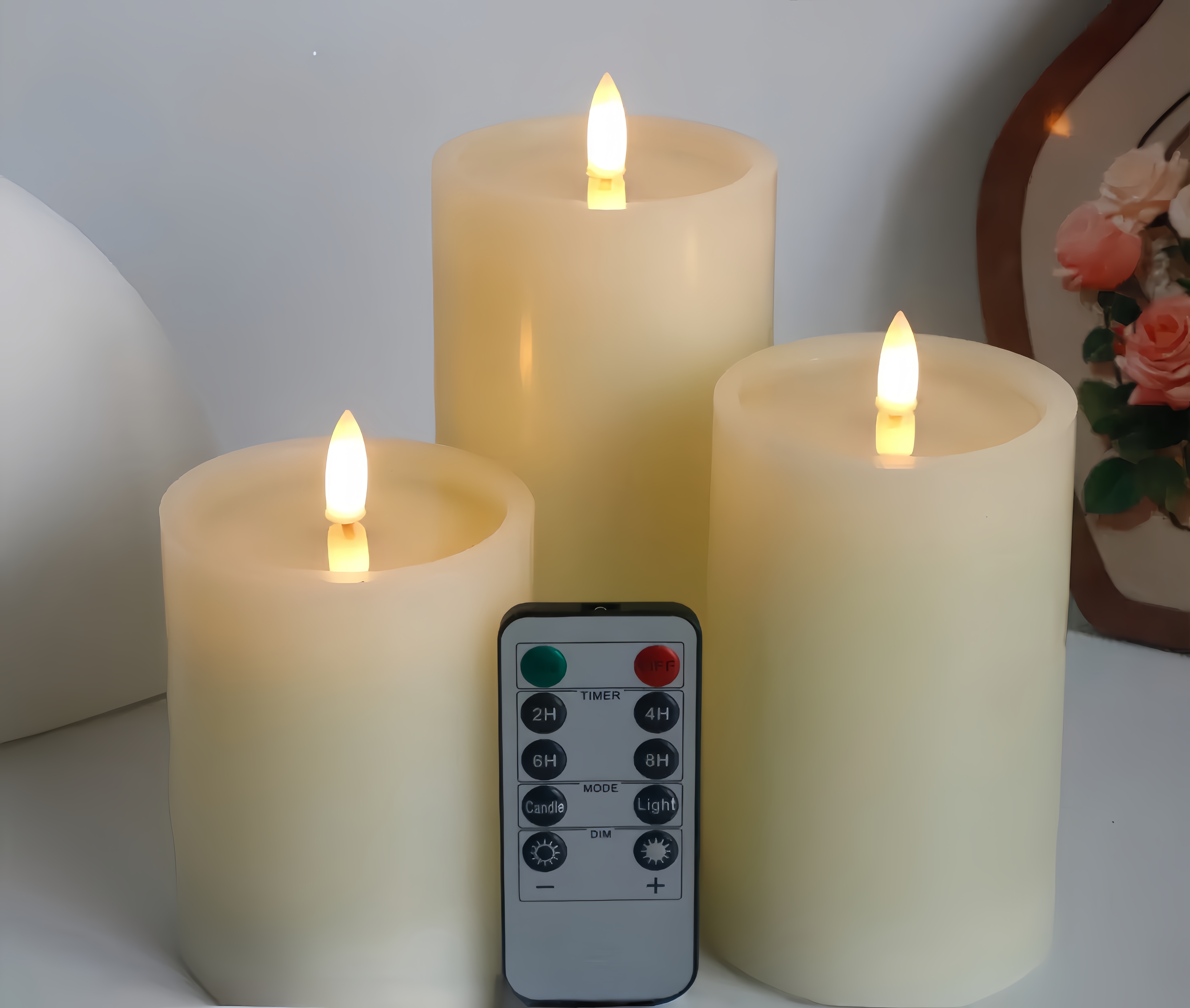 Flameless Flickering Led Candl - Paraffin Candle Wax 评论和价格